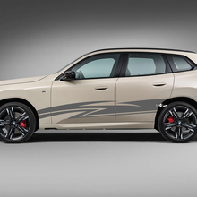 BMW X3 2024 Side Door Tribal Decal Kit - Custom Vinyl Graphics for G01 & F25 2 6