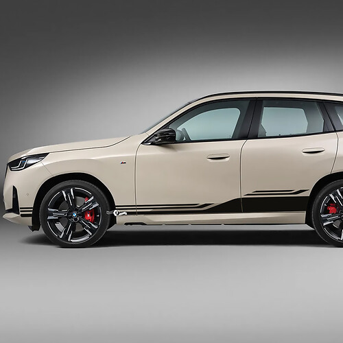 BMW X3 2024 ପକ୍ଷ ଦ୍ୱାର ପୋଷ୍ଟର ଡିକଲ କିଟ୍ - G01 & F25 3 ମାଟିରୁ କଷ୍ଟମ ଭିନ୍ୟଲ୍ ଗ୍ରାଫିକ୍ସ ପାଇଁ 
