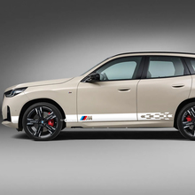 BMW X3 2024 Side Door Checkered Stripes M Decal Kit - Custom Vinyl Graphics for G01 & F25 5