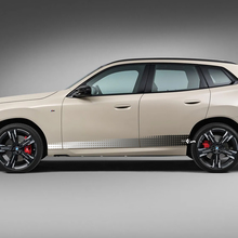 BMW X3 2024 Side Door Gradient Stripes M Decal Kit - Custom Vinyl Graphics for G01 & F25 3