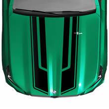 Stripes Racing Modern Look Hood Decal for BMW 5 Series G60 M5 G90
 3