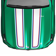 Stripes Racing M colors Hood Decal for BMW 5 Series G60 M5 G90 2