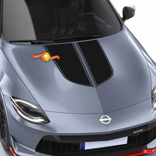 Nissan Nismo Z Nissan Fairlady Z Hood Sticker Decal Vinyl Graphic 1 color
