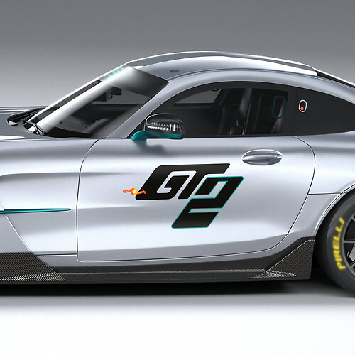 Mercedes Benz AMG GT2 ପାଇଁ ସାଇଡ୍ ଡେକାଲ୍ ଭିନିଲ୍ ଗ୍ରାଫିକ୍ସ ଷ୍ଟିକର୍‌ଗୁଡ଼ିକ୍‌ସ୍
