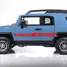 Toyota FJ Cruiser ପାଇଁ ସାଇଡ୍ ଡୋର୍ ଷ୍ଟ୍ରାଇପ୍ ଡେକାଲ୍ ଷ୍ଟିକର୍ ଗ୍ରାଫିକ୍ସ - କସ୍ଟମ୍ ଭିନିଲ୍ କିଟ୍
 3
