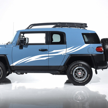 Toyota FJ Cruiser Tribal Side Door Stripes Decals Stickers Graphics - Custom Vinyl Kit 3