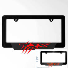 TRX Vehicle License Plate Covers Frames Vehicle Decor fit to Dodge Ram TRX 4