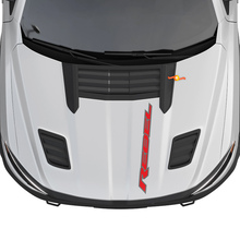 Dodge Ram 1500 Rebel Hood Logo Vinyl Decal Graphic Sticker 2 Colors 2