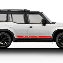 Land Cruiser Lower Side Doors Stripe Vinyl Decals Stickers 3
