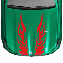 Flame Racing Hood Decal for BMW 5 Series G60 M5 G90 2