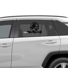 Side Window Rav4 Dragon Graphic Vinyl Decal Graphic Sticker fit to Toyota RAV4 3