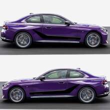 BMW M240 G42 Side M Performance Stripes Decal vinyl sticker 3