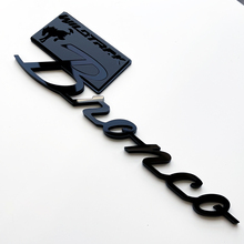 Bronco Wildtrak Fender Badges Tailgate Emblem 3D Badge Black vs Grey 4