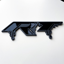 Dodge RT with blood Fender Badges Tailgate Emblem 3D Badge 3