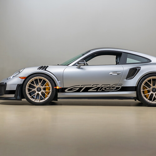 Porsche 991 Gt2 RS GT2RS ପକ୍ଷ ପଟାକା କିଟ ଡେକାଲ ଷ୍ଟିକର୍‌।
