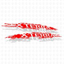 Bed Side Splash Grunge Distressed Nissan Xterra Graphics Vinyl Stickers Decals 2