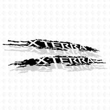 Bed Side Splash Grunge Distressed Nissan Xterra Graphics Vinyl Stickers Decals 3
