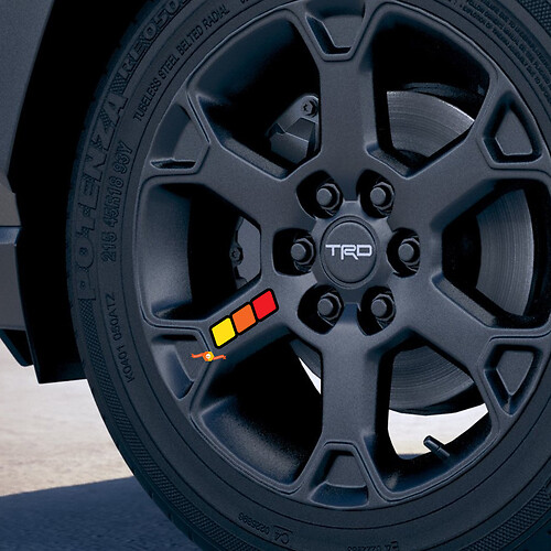 Toyota Vintage Retro Heritage Wheels Decals Stickers Graphics for Toyota