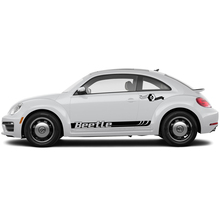 Volkswagen Beetle Side Doors Rocker Panel Vinyl Stripes Decals Stickers 2