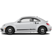 Volkswagen Beetle Side Doors Rocker Panel Vinyl Stripes Decals Stickers 4
