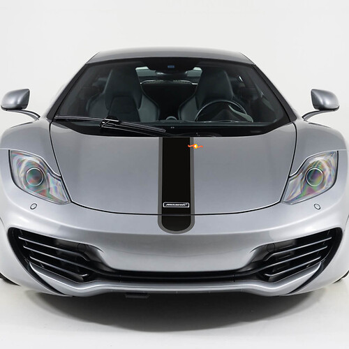 McLaren MP4-12C Hood Stripe Graphics Vinyl Decal Sticker