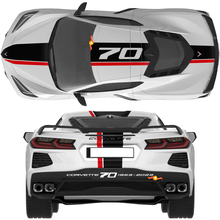 Chevrolet Corvette C8 70th Anniversary Kit Decals Stickers 2