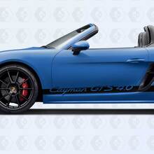 Porsche Cayman GTS 4.0 Side Stripes Kit Decal Sticker 3