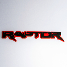 Raptor 3D Badge Fender Tailgate Badges Emblem for Raptor trucks 2