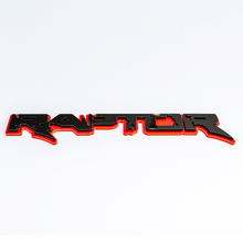Raptor 3D Badge Fender Tailgate Badges Emblem for Raptor trucks 3