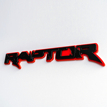 Raptor 3D Badge Fender Tailgate Badges Emblem for Raptor trucks 5