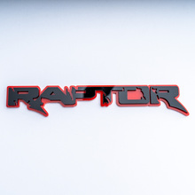 Raptor 3D Badge Fender Tailgate Badges Emblem for Raptor trucks 6
