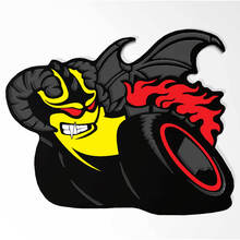 Demon Pack Fender Tailgate Badge Emblem for Dodge Charger Challenger 3