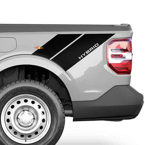 Bed Side Hybrid Vinyl Decals Stickers Graphic for Ford Maverick