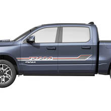 Side Doors Stripes for Dodge RAM 1500 REV Vinyl Decals Stickers Graphics 2