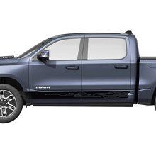 Side Rocker Panel Stripes Modern for Dodge RAM 1500 REV Vinyl Decals Stickers Graphics 3 2