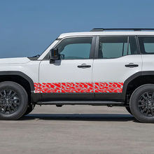 Toyota Land Cruiser Rocker Panel Side Doors Splash Decals Vinyl Stickers Graphic 2