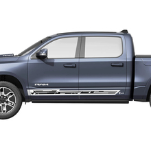 Side Doors Stripes Rocker for Dodge RAM 1500 REV Vinyl Decals Stickers Graphics 3