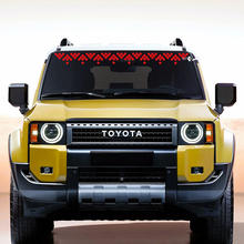 Toyota Land Cruiser Windshield Decal Ornament Vinyl Stickers Graphic 2