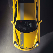 Porsche 718 Cayman GT4 Hood Roof Stripes Kit Decal Sticker 3
