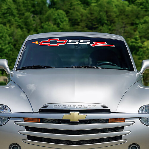 Windshield Decals Chevrolet SS R SSR Vinyl Sticker