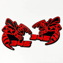 Hornet Bee 345 3D Badge - Custom Fender Grille Tailgate Badges Emblem for Cars & Trucks 4