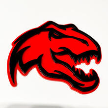 Dinosaur T-Rex TRX 3D Badge - Custom Fender Grille Tailgate Badges Emblem 4