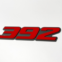 392 Hemi 3D Badge - Custom Fender Grille Tailgate Badges Emblem grey vs red 4