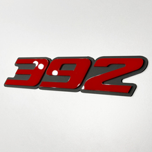 392 Hemi 3D Badge - Custom Fender Grille Tailgate Badges Emblem grey vs red 5