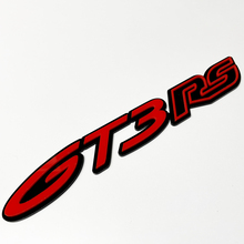 GT3 RS 3D Badge – Custom Fender Tailgate Front Grille Badges Emblem for Porsche GT3 4
