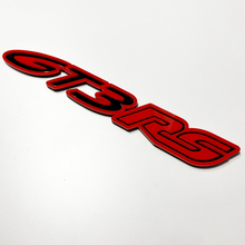 GT3 RS 3D Badge – Custom Fender Tailgate Front Grille Badges Emblem for Porsche GT3 RS 2