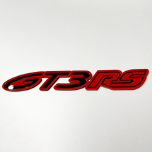 GT3 RS 3D Badge – Custom Fender Tailgate Front Grille Badges Emblem for Porsche GT3 RS 3