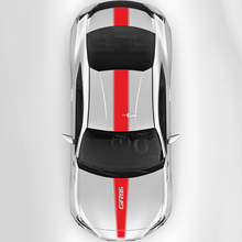 Toyota GR86 Hood Roof Trunk Racing Stripes Graphics Decals Stickers 4
 3
