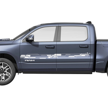 Side Doors Stripes Vinyl Decals Stickers Graphics Dodge RAM 1500 REV 2