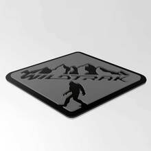 Bronco Wildtrak Bigfoot Yeti Sasquatch Fender Badges Tailgate Emblem 3D Badge 3